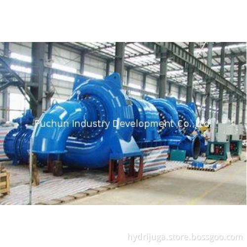 High Head Francis Hydro Turbine, Axial Flow Vertical & Hori